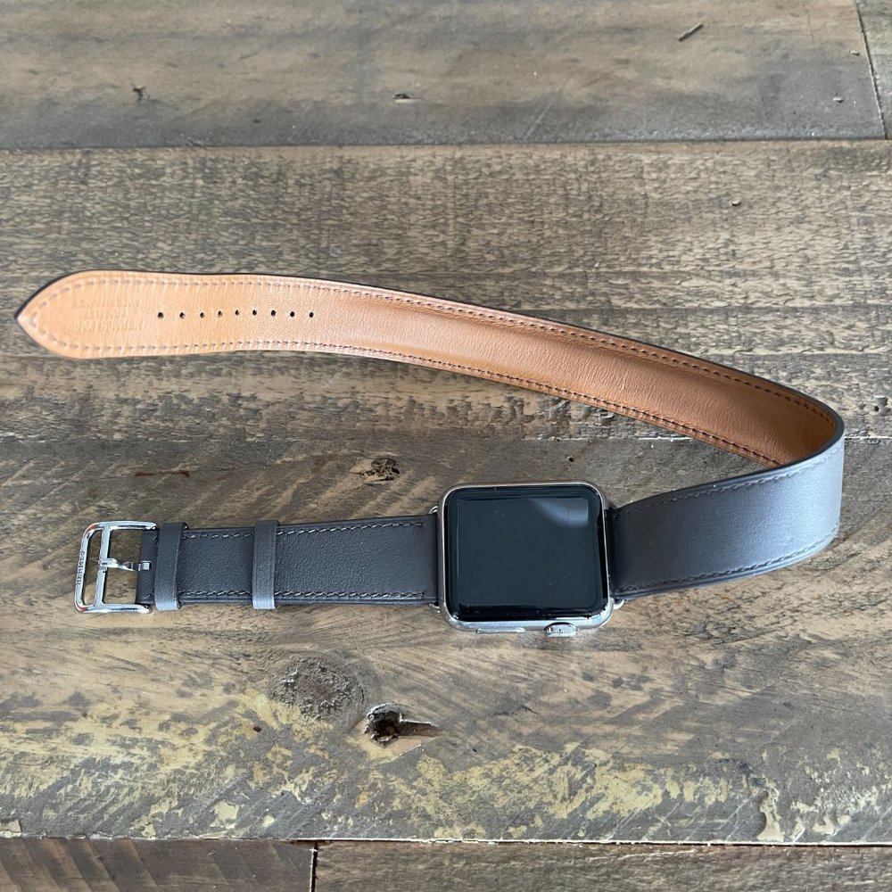 Hermès Apple Watch 38mm Double Tour Leather Band - Picture 5 of 9